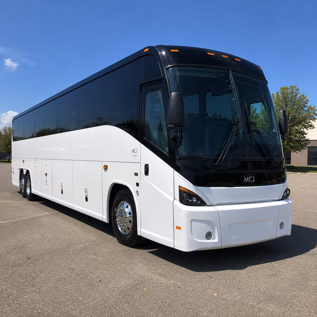lincoln 45 passenger charter bus