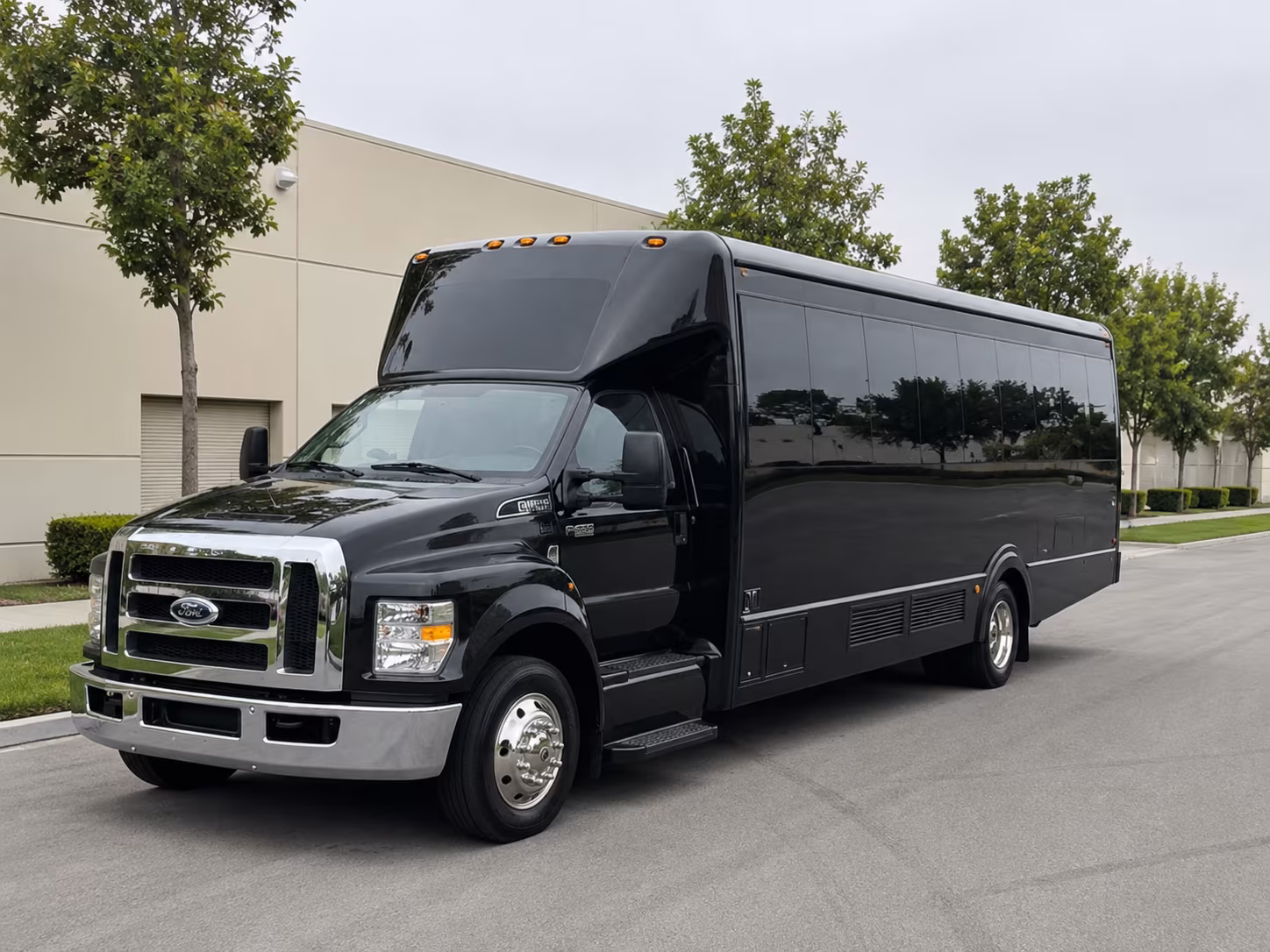 lincoln anniversary party bus rental