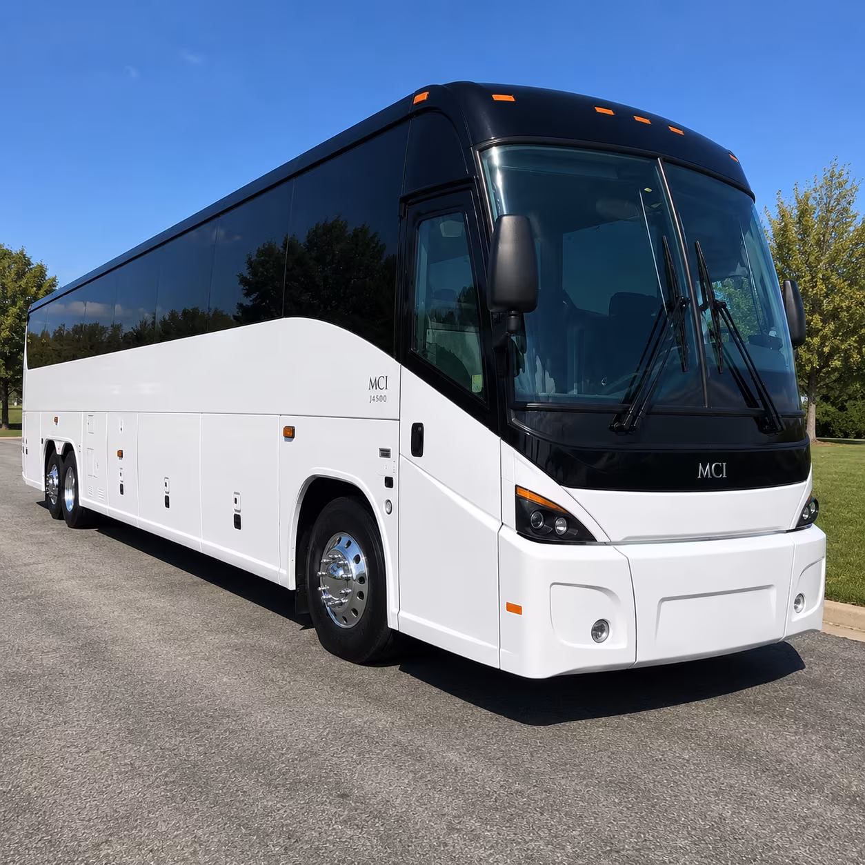 lincoln field trip charter bus rental