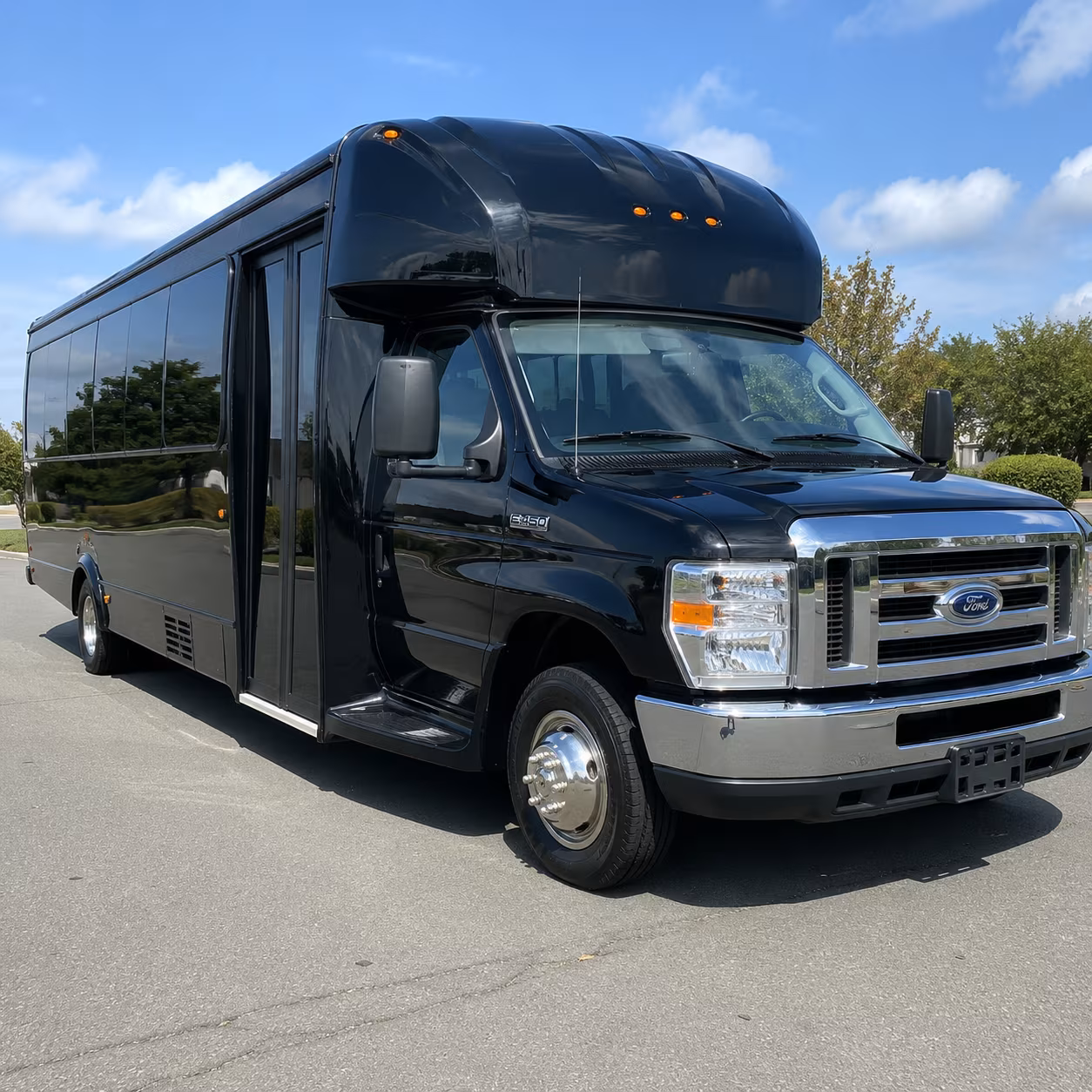 lincoln sporting event party bus rental