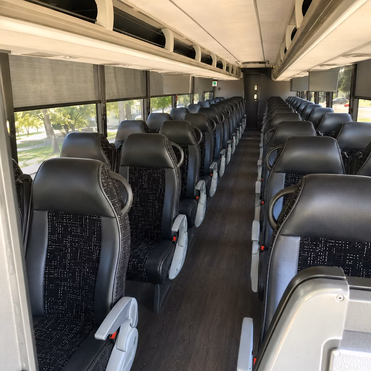 lincoln wedding charter bus rental