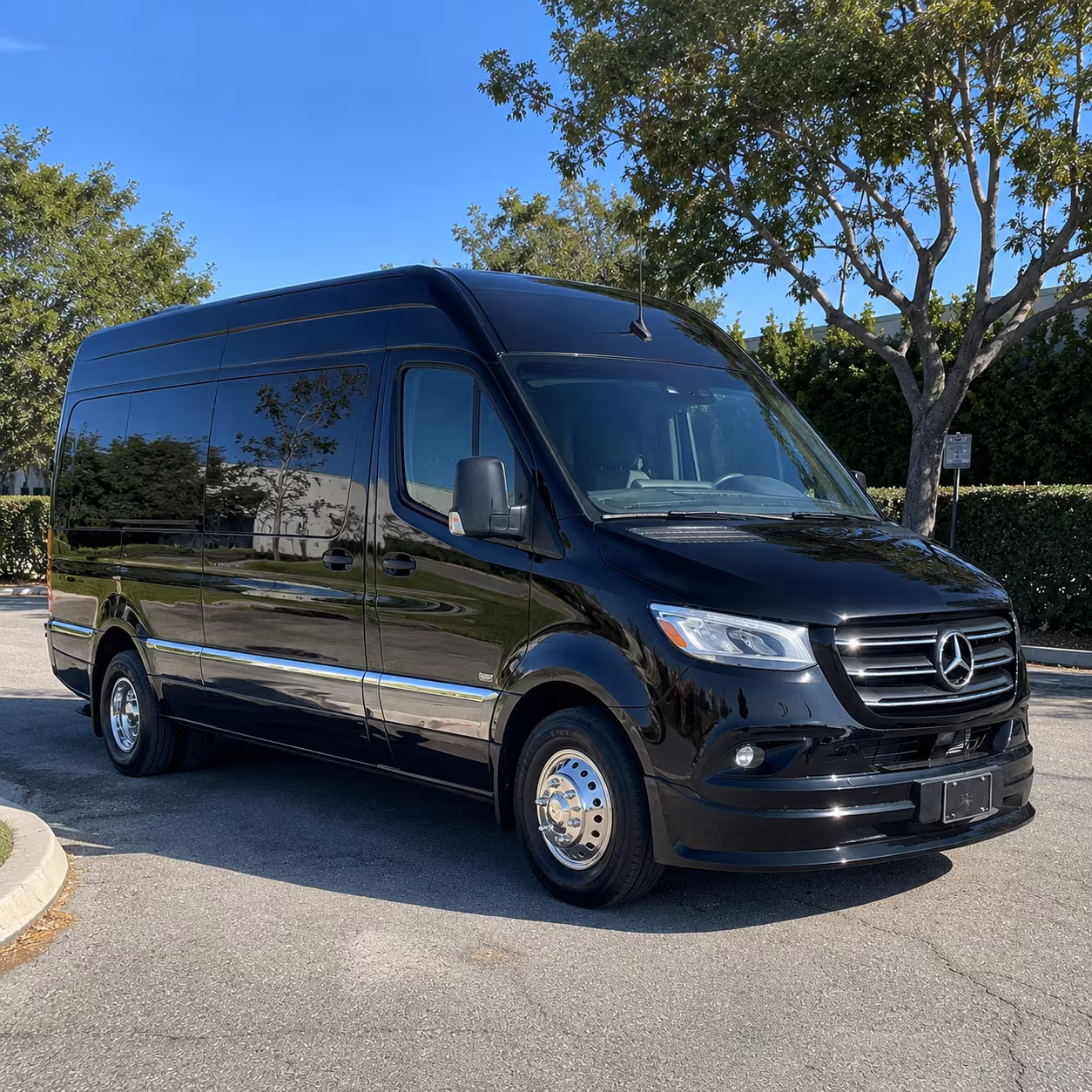 sprinter vans and small group wine tour buses in lincoln